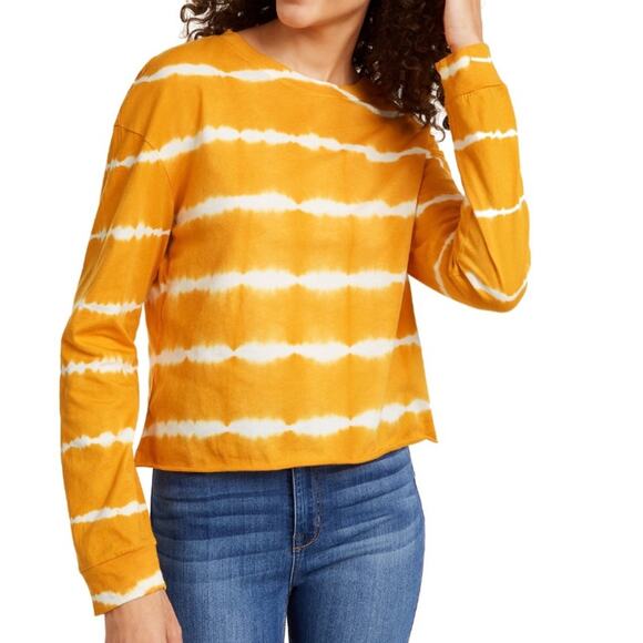 Rebellious One Cropped Long Sleeve T Shirt - Picture 1 of 4